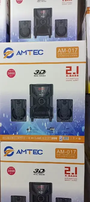 Small 2.1 Amtec Subwoofer System.