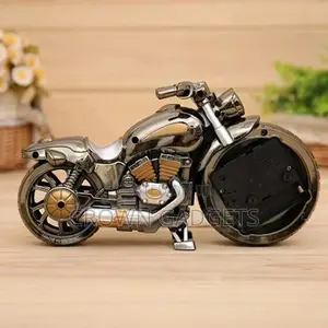 Alarm Clock Cool Motorcycle Design Creative Home Novelty