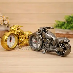 Portable Retro Motorcycle Alarm Clock
