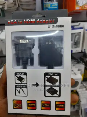 Vga to HDMI With Audio Adapter