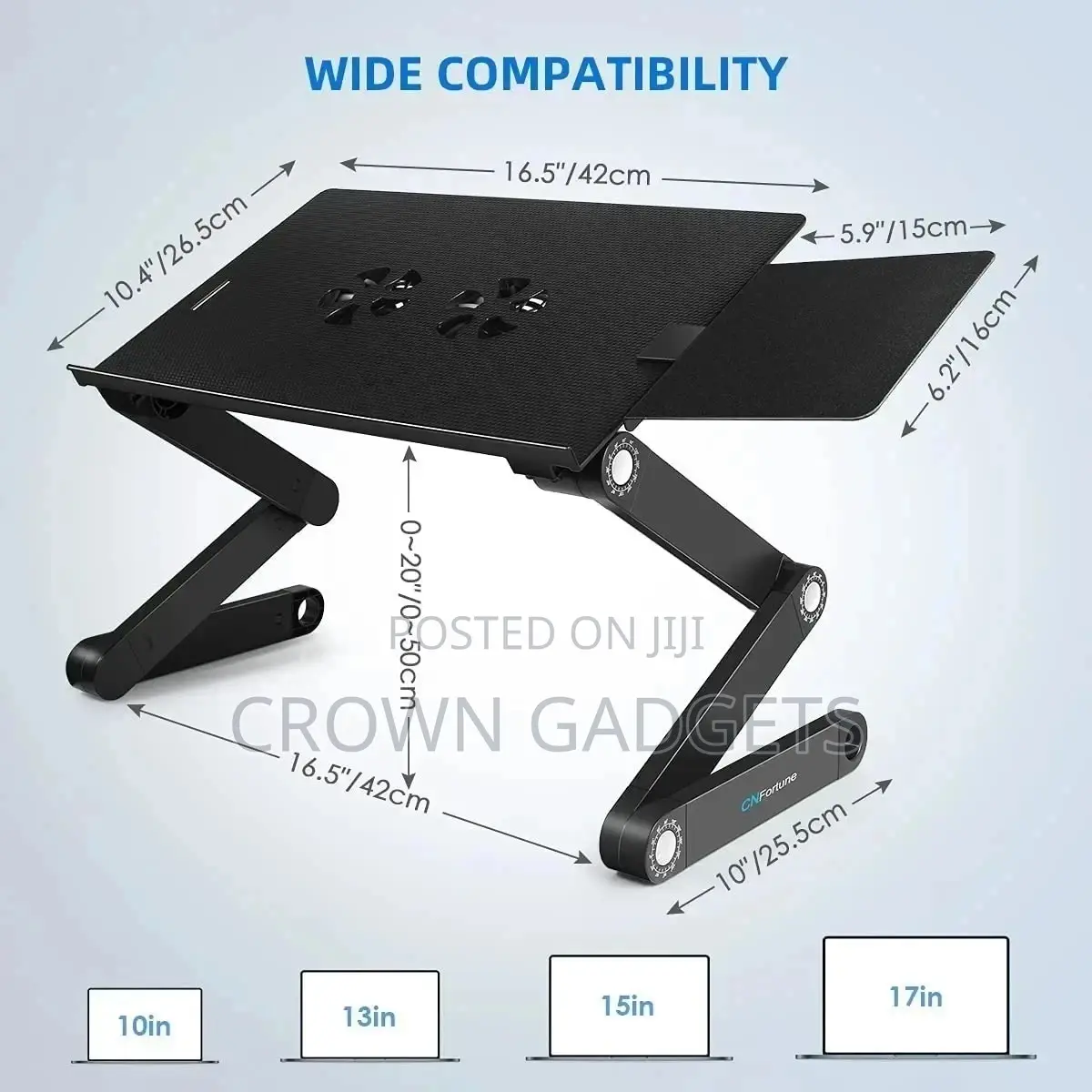 IPAD Stand Cozy Desk Portable Adjustable Laptop Table Stand