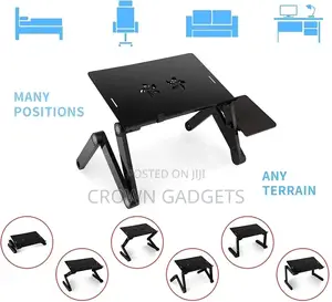 Portable Laptop Desk With Cooling Lap Board