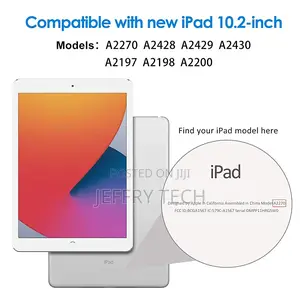 Screen Protector Compatible With iPad (10.2-Inch, 2020/2019