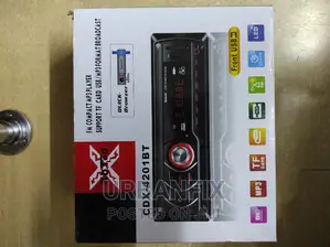 Xplode Car Radio With Bluetooth, FM, USB and Auxiliary Input