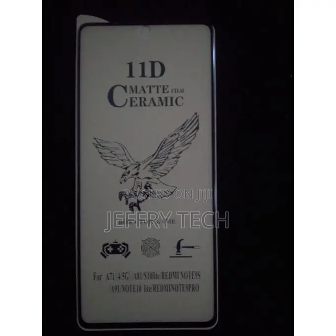 Xiaomi Redmi Note 9 Pro Ceramic Matte Film Screen Protector