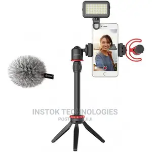 Boya Vg350 Smartphone Video Rig With Mini Tripod, Extension