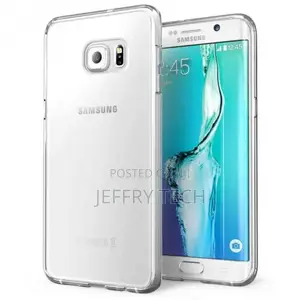 Back Case for Samsung Galaxy S6 Edge - Transparent