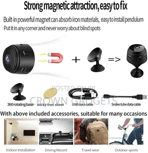 1080P Hidden Wireless Smallest Mini Wifi Spy Camera A9