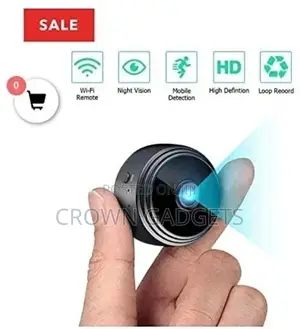 Mini SPY Hidden Camera Wireless Inbuilt Battery IP Cam