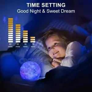 Generic Moon Lamp Decoration Night Light Colour Changing