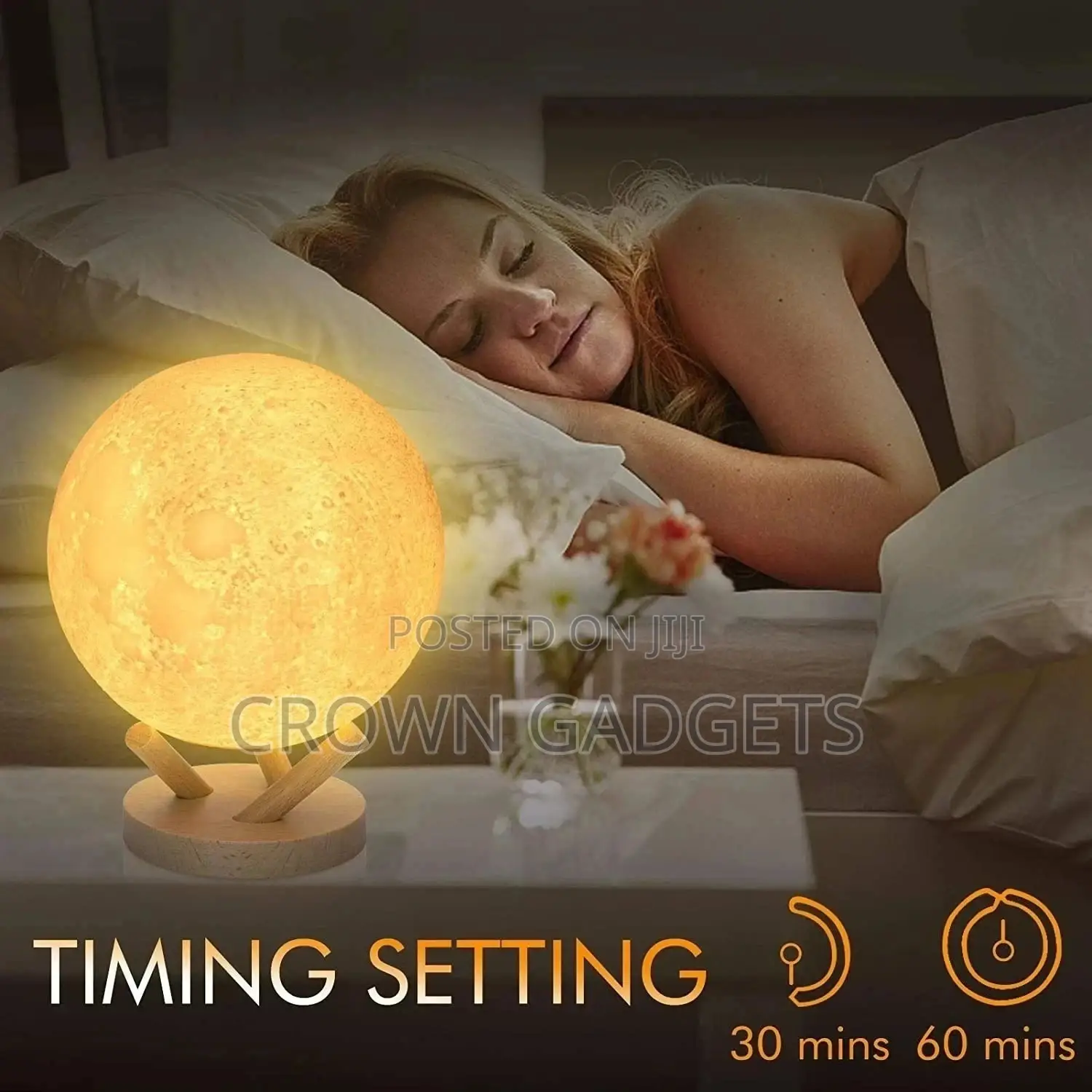Smart Moon Lamp for House Decor