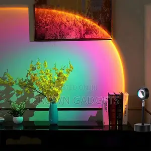 Decorative Sunset Projection Lamp for Bedrooms