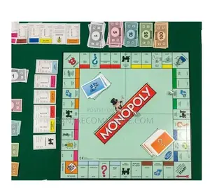 Portable Monopoly Board Game