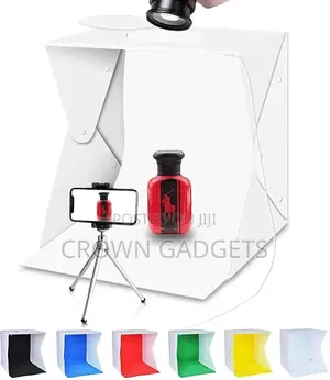 Foldable Pop-Up Light Box for Product Photos