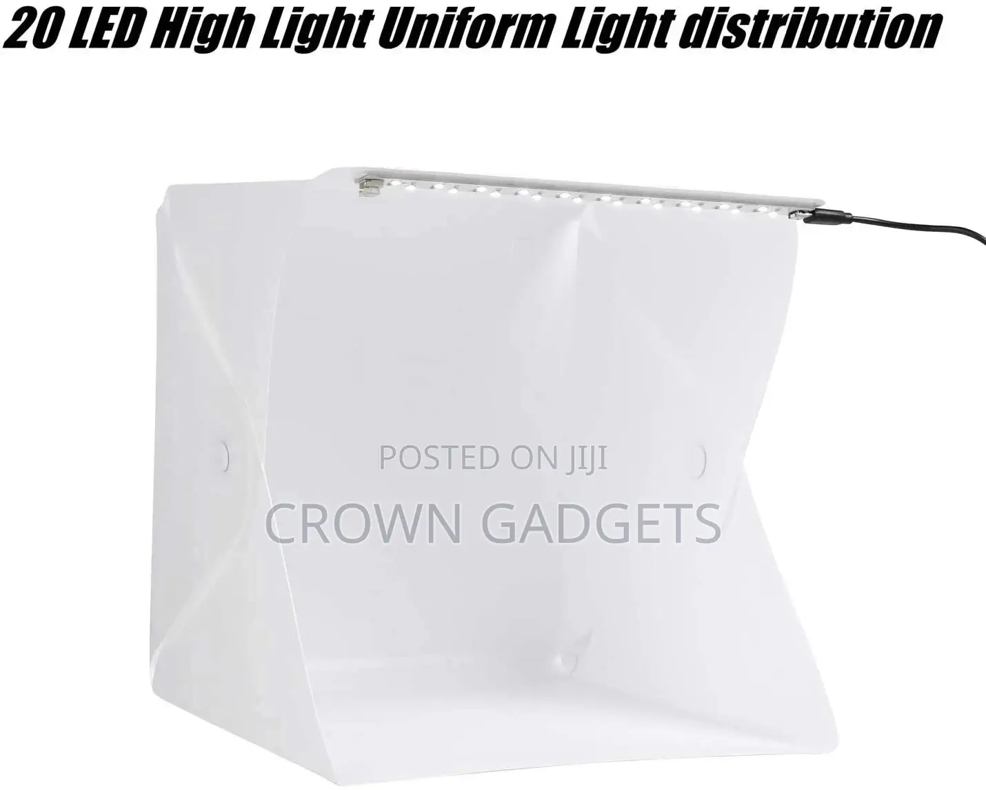 Portable Foldable Studio Photography Light Box Tent 23 Cms
