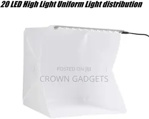 Portable Foldable Studio Photography Light Box Tent 23 Cms