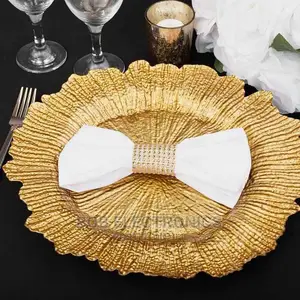 6 Pcs Dining Charger Plates