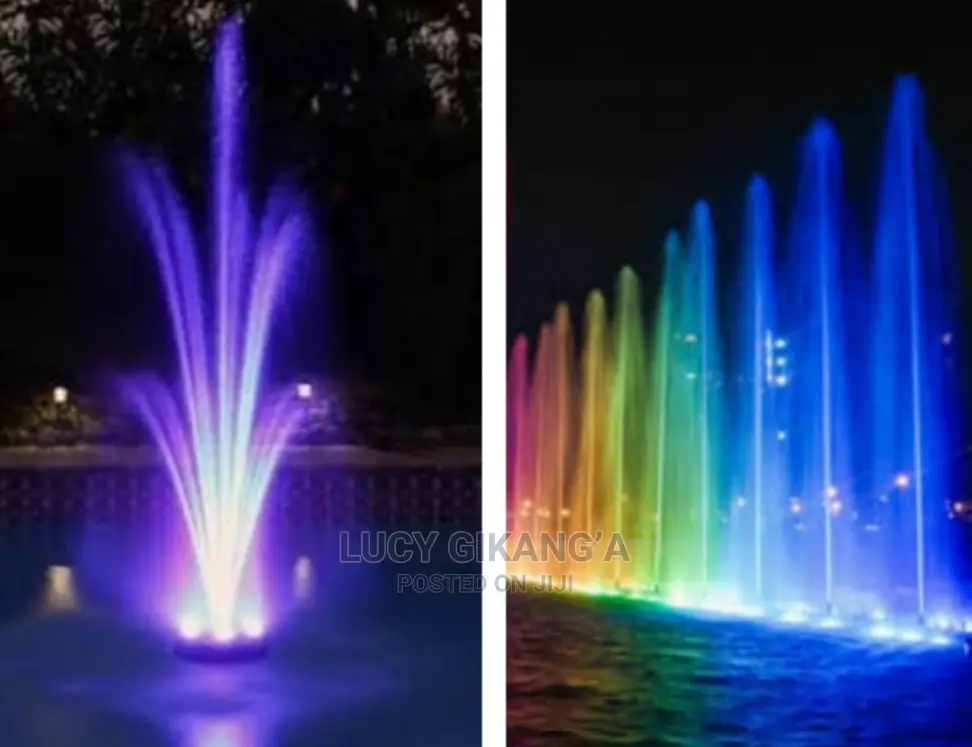 Fountain Nozzle and Light