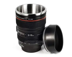 Universal 1PC Camera Lens Thermos Mug