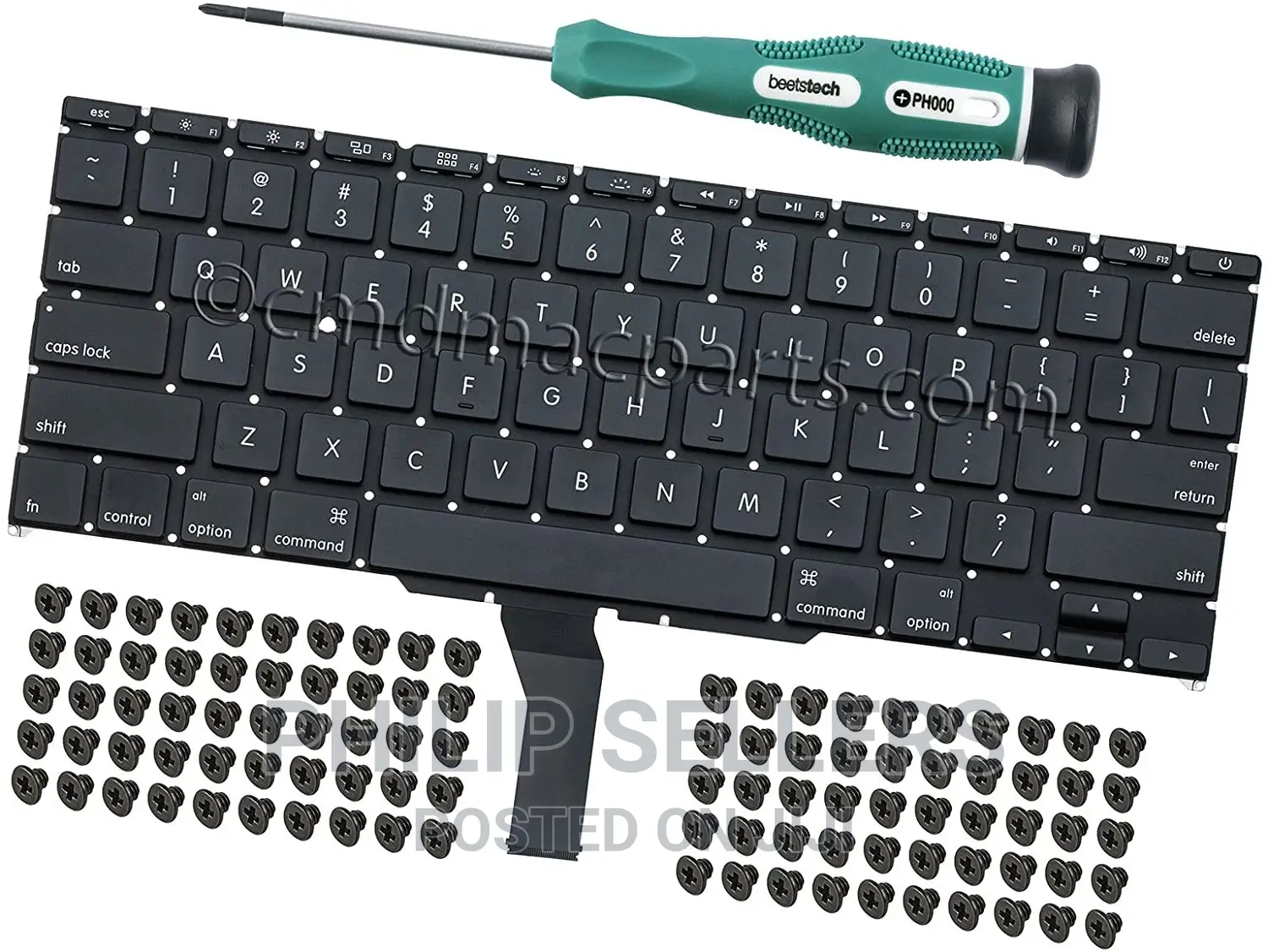 Keyboard Kit (US English) Replacement for Macbook Air 11" A1