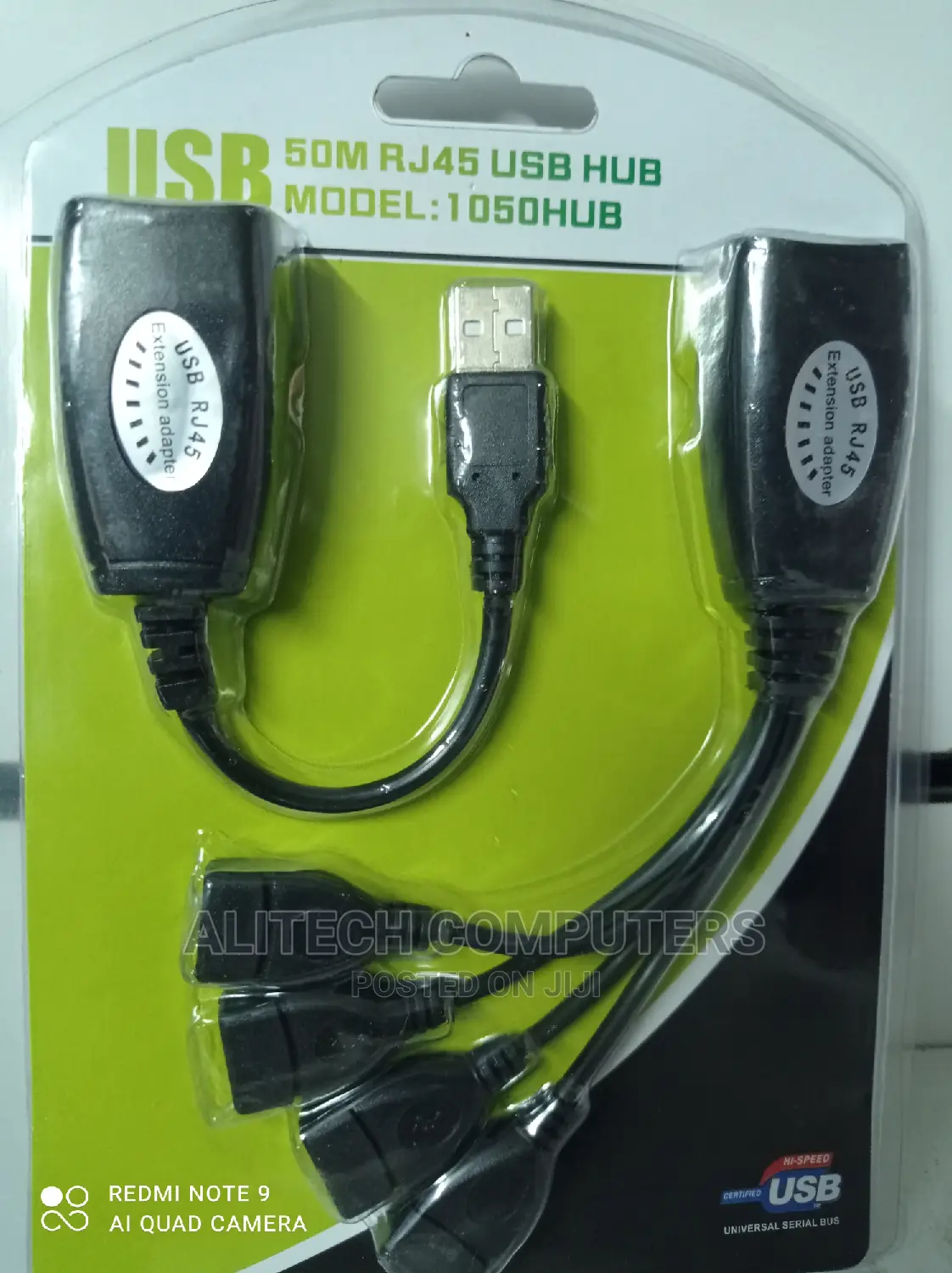 Usb Rj45 to 4usb Adapter