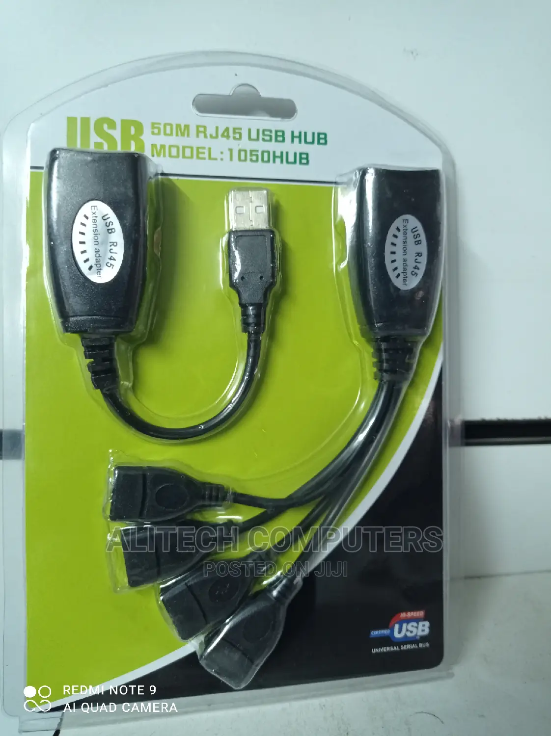 Usb Rj45 to 4usb Adapter