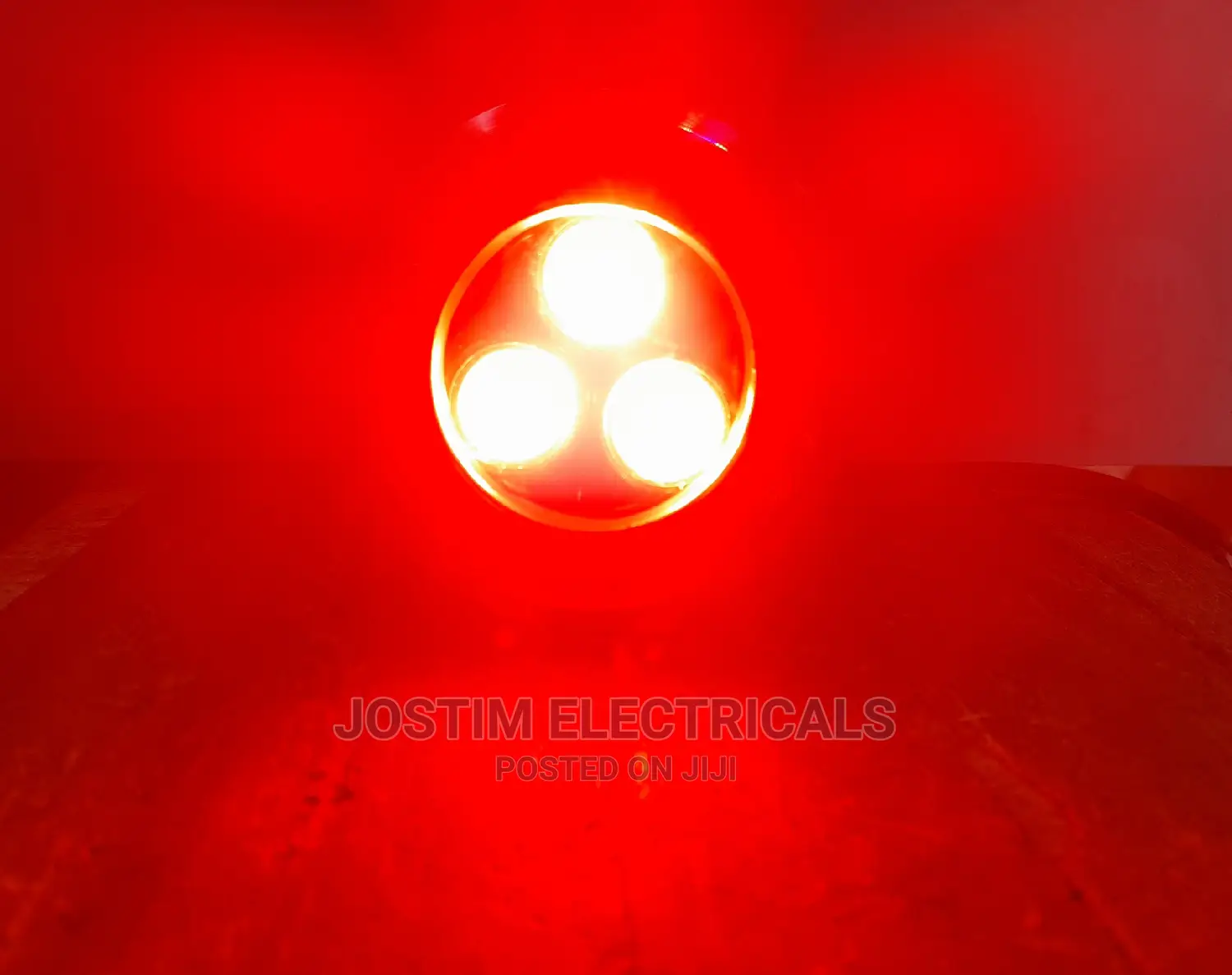 3w Red Floor Light