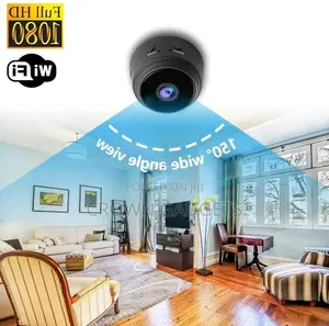 Full HD Night Vision A9 Wifi 1080P (Black Coloured)