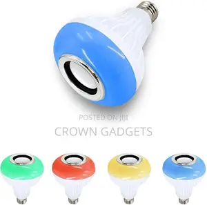 RGB LED Light With Bluetooth Music Bulb