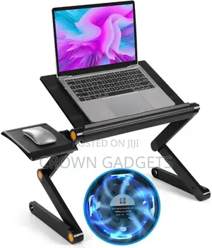 Adjustable Laptop Riser- Black