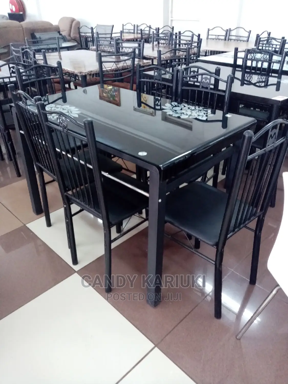 6 Seater Dining Table Set
