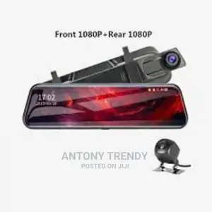 Universal Dash Cam Reverse Camera Kit With Replacement Rear