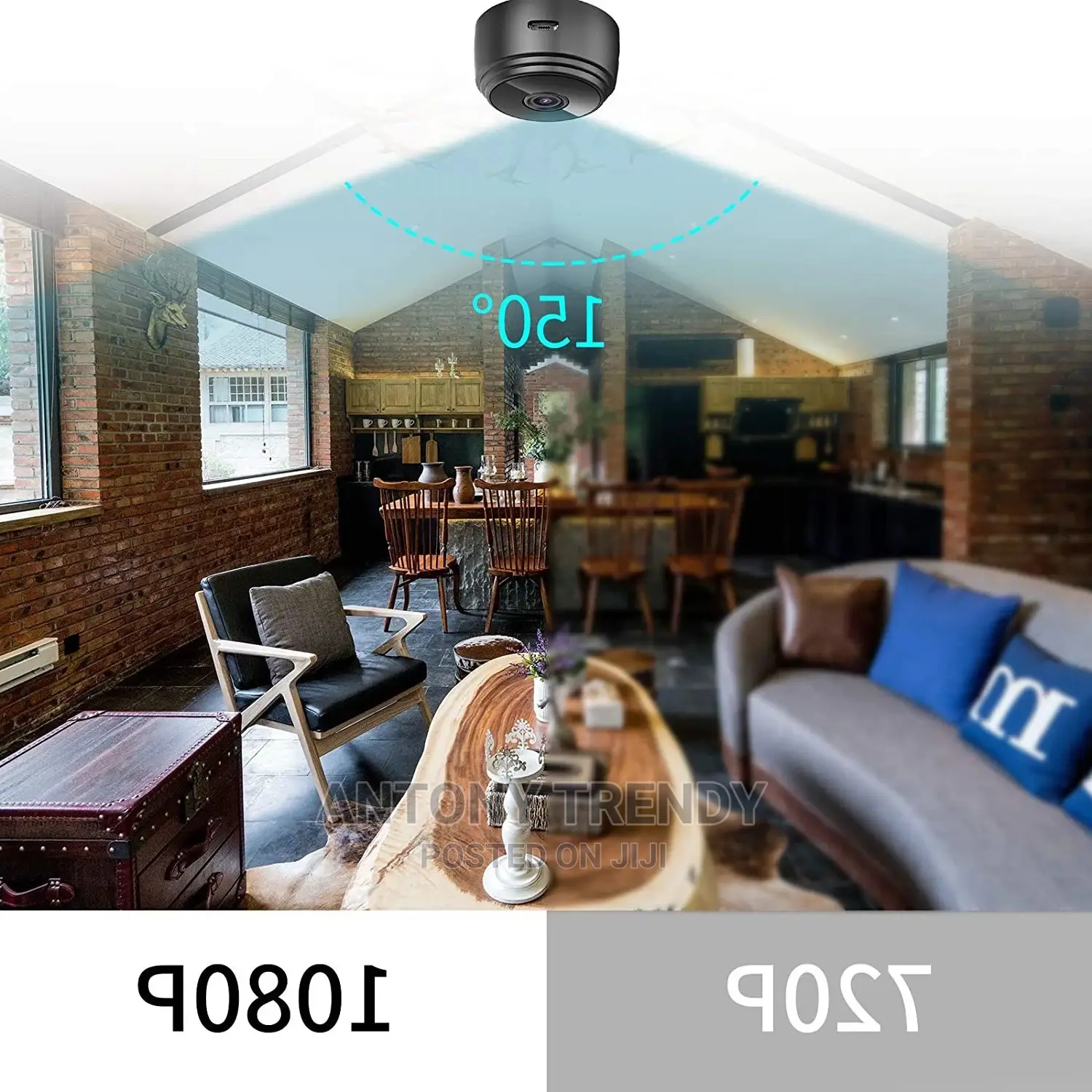 Mini Spy A9 Spy Camera Wide Range 150 Degrees