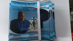 Charming Funeral Programs Printing Services