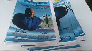 Charming Funeral Programs Printing Services