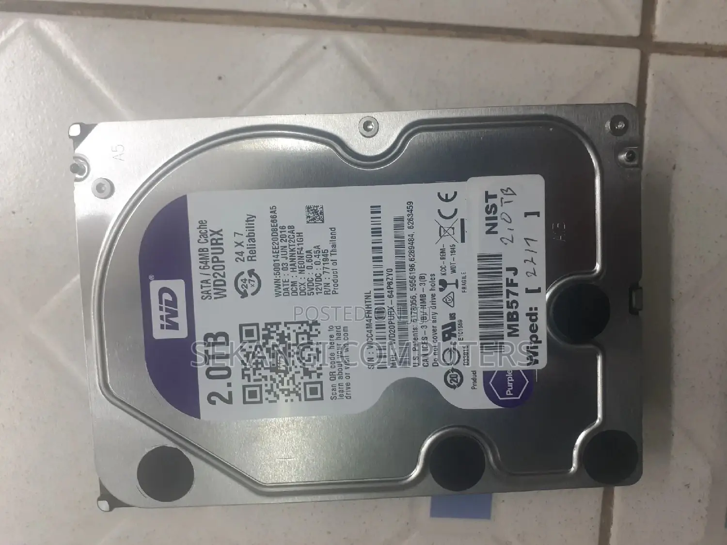 Internal Computer Hard Drive