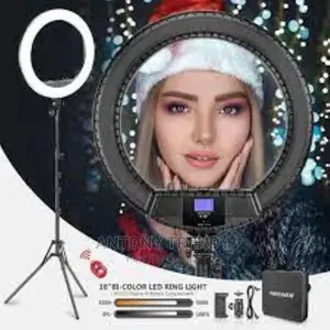 Initial 18RL -Inch White LED Ring Light