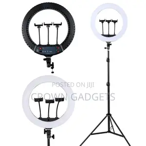 Photography Ring Light With Tripod Stand 14''