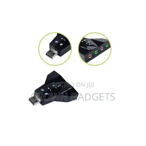 USB Virtual 7.1 Channel Sound Adapter From Trendy G