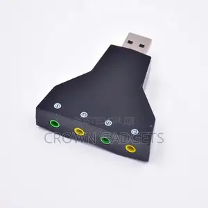 Small Size,Compact,Usb Sound Card - Virtual 7.1 Channel