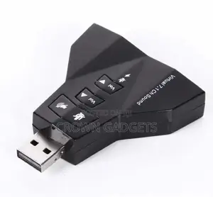 External USB 2.0 3D Virtual Audio Sound Card Converter