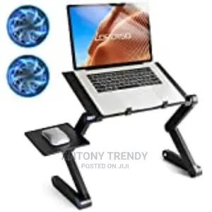 Adjustable Laptop Stand for Bed Flexible Foldable Aluminium