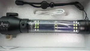Rechargeable Solar LED Flashlight Torch and Alarm Function