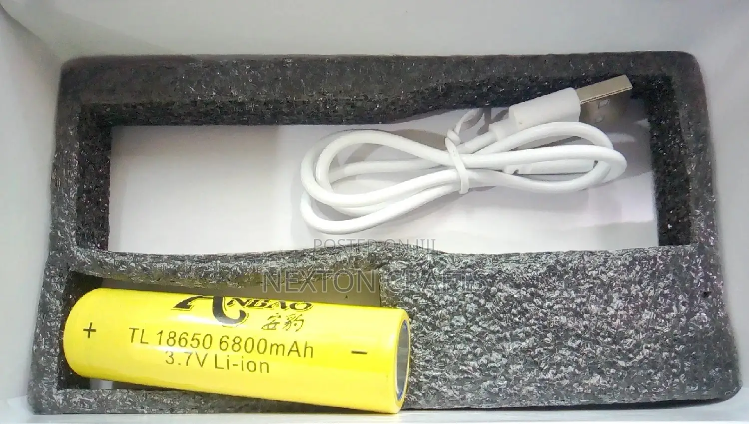 Super Bright LED Rechargeable Flashlight