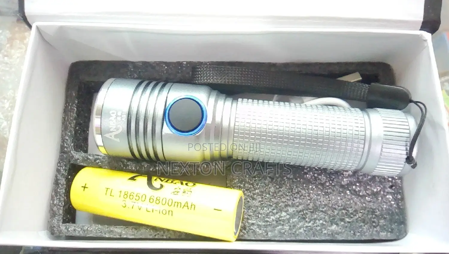 Super Bright LED Rechargeable Flashlight