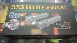 Super Bright LED Rechargeable Flashlight