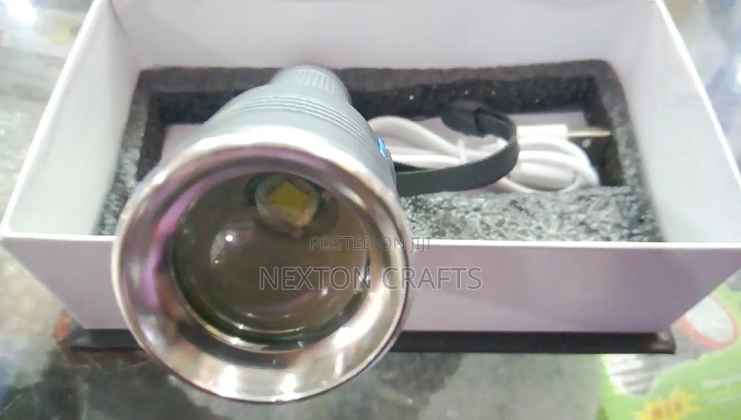 Super Bright LED Rechargeable Flashlight