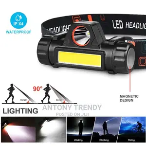 IPX4 Waterproof Head Lights
