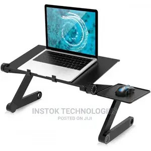 Portable Adjustable Laptop, Reading Stand With Mouse Pad