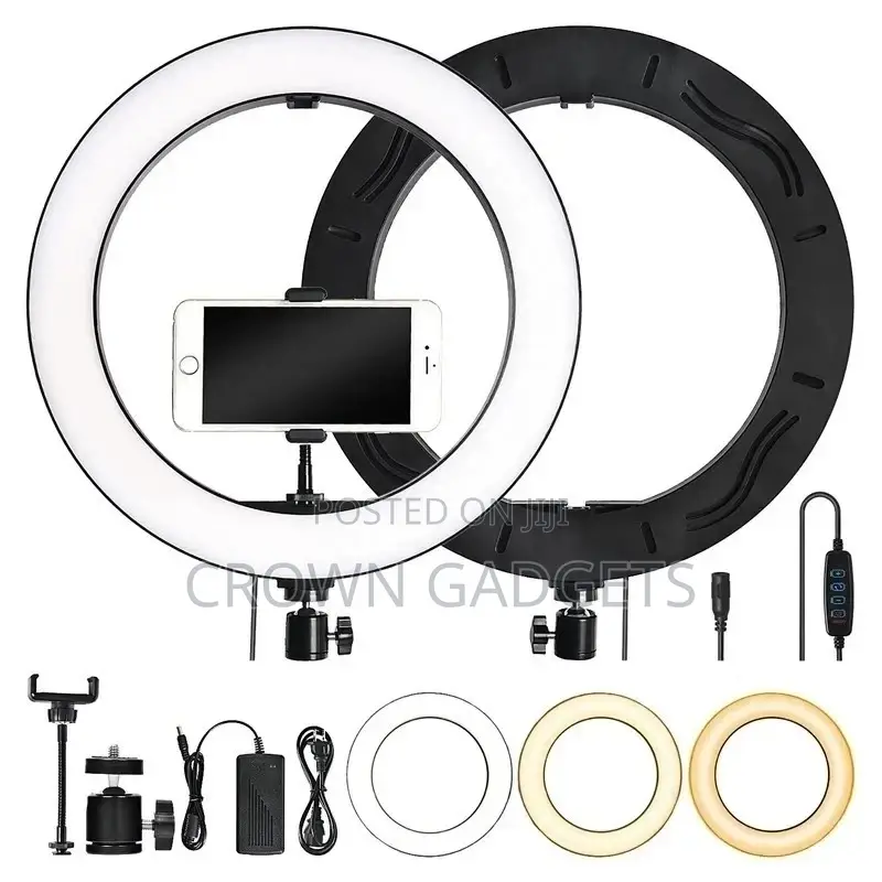 Ring Light With Tripod Stand 14 Inch LED Ringlight
